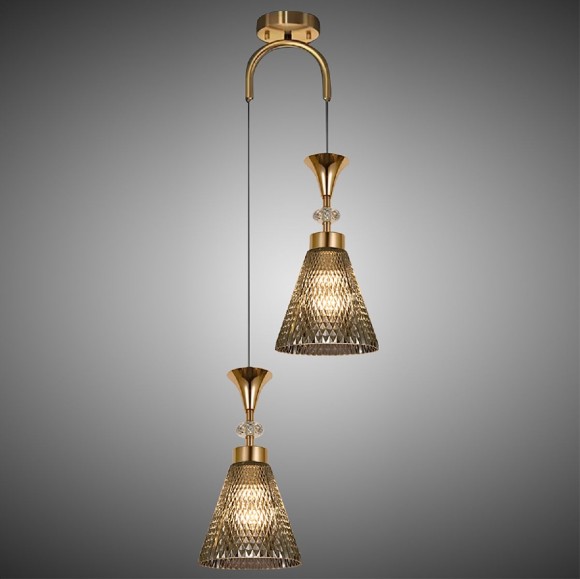 Подвесной светильник Reluce 02005-0.9-02 SMOKE