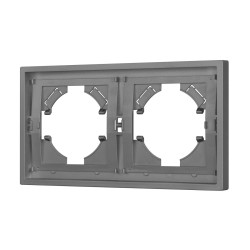 Рамка пластиковая на 2 поста Arlight FRM-TENDO-PL-2-GR 053841