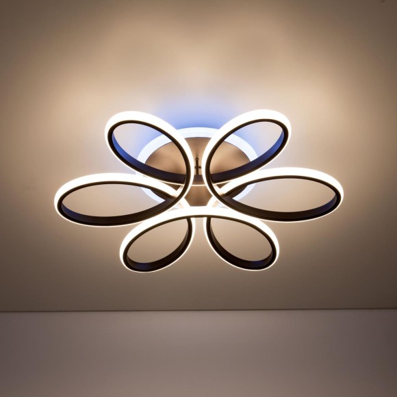 Потолочная светодиодная люстра Citilux Сезар Смарт CL233A155E