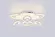 Потолочная люстра Ambrella Light Acrylica Original FA4546, Белый, От теплого до холодного, Металл