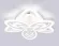 Потолочная люстра Ambrella Light Acrylica Original FA4546, 3000, 6400, От теплого до холодного