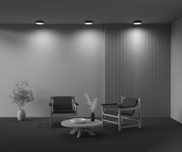 Потолочный светильник Maytoni Zon C032CL-24W3K-RD-B