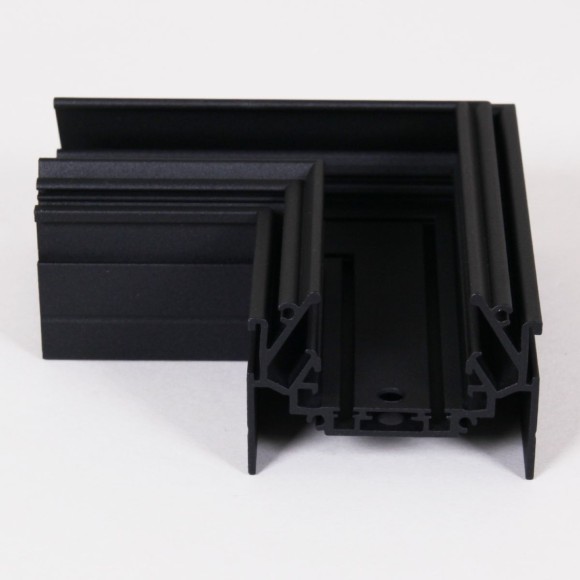 Магнитный шинопровод для натяжных потолков (гарпун) Reluce RL 06301 corner connector BK