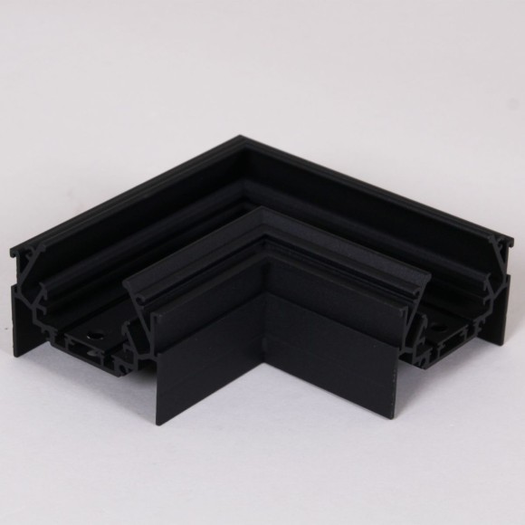 Магнитный шинопровод для натяжных потолков (гарпун) Reluce RL 06301 corner connector BK