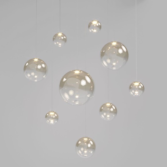 Подвесной светильник Eurosvet Wonder 50230/1 LED янтарный a058631