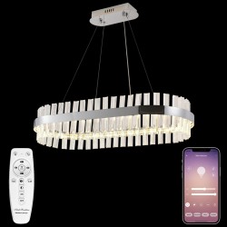 Подвесная светодиодная люстра с пультом управления Natali Kovaltseva Royalton LED LAMPS 81253