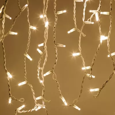 Гирлянда занавес Эра ERAPS-SP1 тёплый белый свет 600 LED