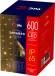 Гирлянда занавес Эра ERAPS-SP1 тёплый белый свет 600 LED