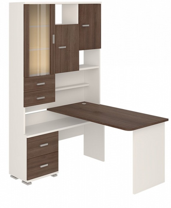 Стол компьютерный Домино СР-620/140 MER_SR-620-140_BESHSH-LEV