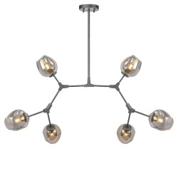 Люстра на штанге AM Group LOFT-6 BK