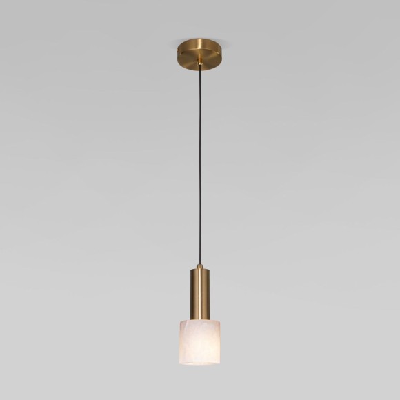 Подвесной светильник Eurosvet Marba 304055 алебастр / латунь a072023