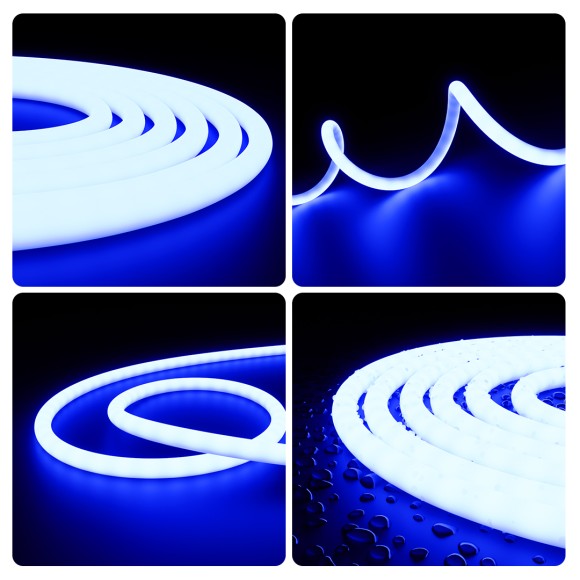 Светодиодная лента для бани и сауны Apeyron 5м 24В СТ 14,4Вт/м smd2835 120д/м IP68 синяя 00-327