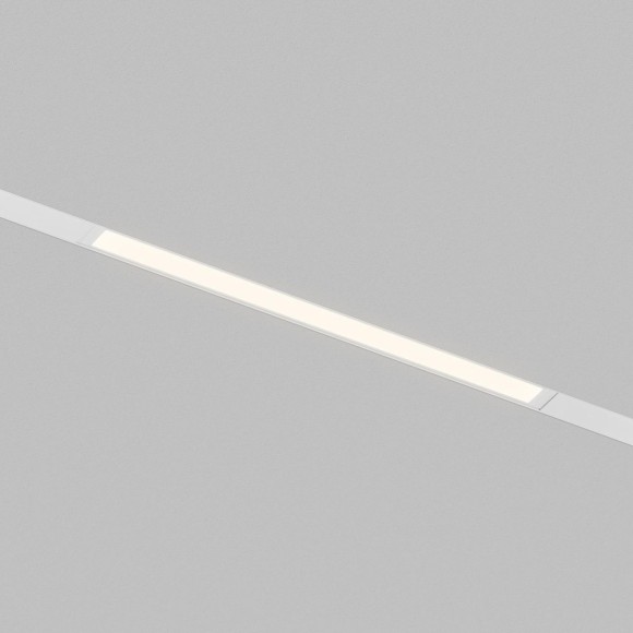 Трековый однофазный светильник Denkirs Simple Linear DK8104-WH