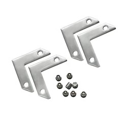 Соединитель угловой (комп. 4 соединителя+8 винтов) ST Luce Base ST001.179.00