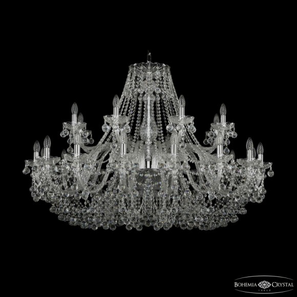 Подвесная люстра Bohemia Ivele Crystal 1409/16+8/460 Ni