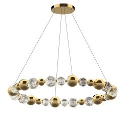 Подвесной светильник DeLight Collection Elliot Diamante MD21001002-1F gold