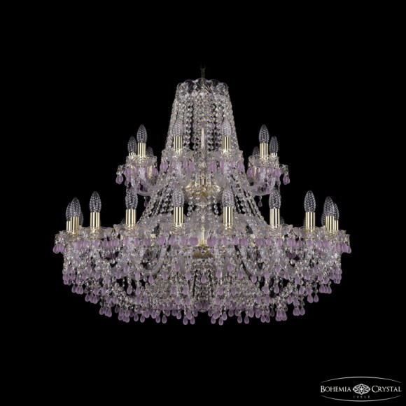 Подвесная люстра Bohemia Ivele Crystal 1410/20+10/360/2d G V7010