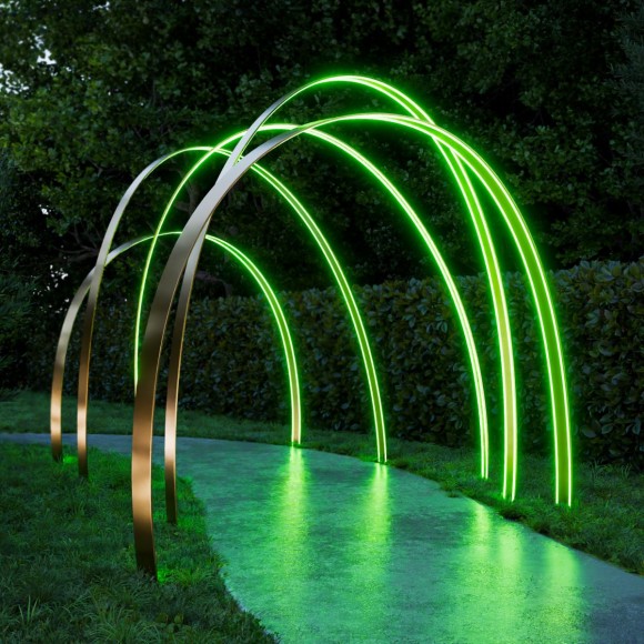 Комплект светодиодного неона Apeyron 220В, 6Вт/м, зеленый, smd 2835, 144д/м 10м, IP65, с аксессуарами (сетевой шнур, заглушка, крепеж - 10шт) 10-118