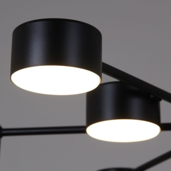 Люстра на штанге Reluce 03738-0.3-09 BK GX53