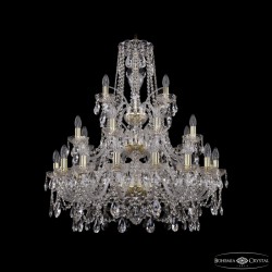 Подвесная люстра Bohemia Ivele Crystal 1411/16+8+4/300/3d G