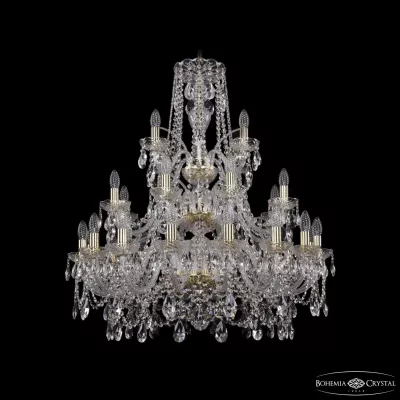Подвесная люстра Bohemia Ivele Crystal 1411/16+8+4/300/3d G