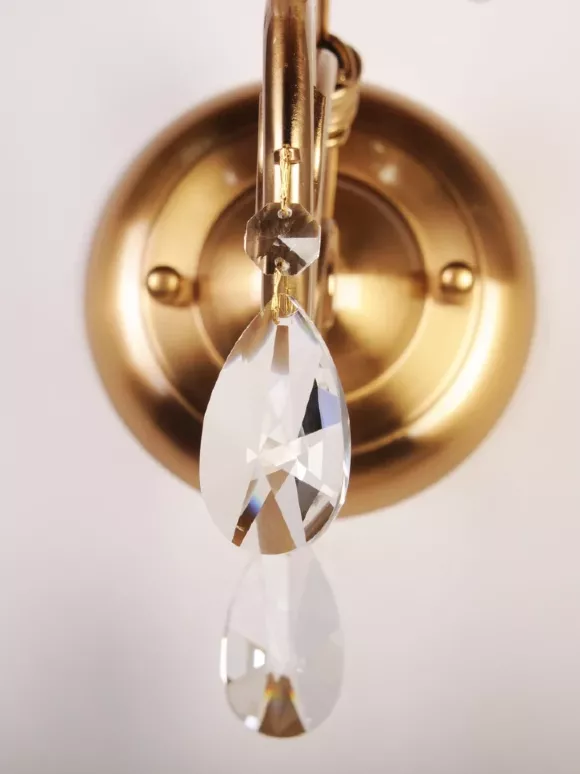 Бра Abrasax MBK9431/1 BRASS, декоративные элементы крупным планом Бра Abrasax MBK9431/1 BRASS, декоративные элементы крупным планом