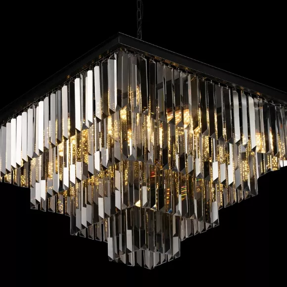 Подвесная люстра Loft IT Prism 10018/600S, декоративные элементы крупным планом Подвесная люстра Loft IT Prism 10018/600S, декоративные элементы крупным планом