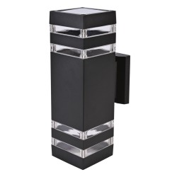 Уличный настенный светильник Uniel UUL-S24A 2x60W/E27 IP65 BLACK UL-00012923