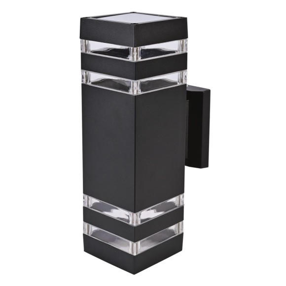 Уличный настенный светильник Uniel UUL-S24A 2x60W/E27 IP65 BLACK UL-00012923