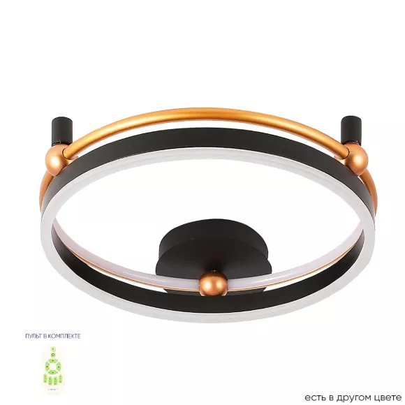 Потолочный светильник Crystal Lux FERNANDO PL48W LED BLACK/GOLD Потолочный светильник Crystal Lux FERNANDO PL48W LED BLACK/GOLD