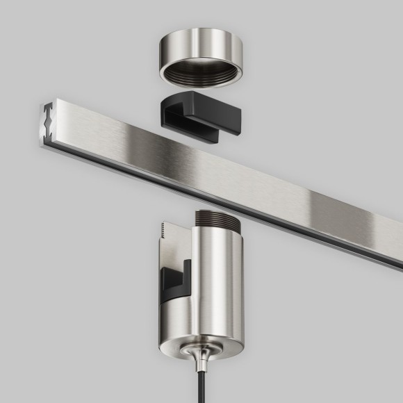 Трековый магнитный светильник Maytoni FOCUS LED TR155-1-5W3K-PT