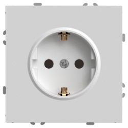 Розетка 1-местная с/з с защитной шторкой Stekker Эмили RST16-5110-01ZK 50235