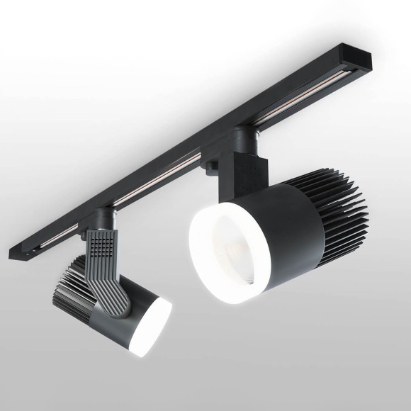 Трековый светильник Elektrostandard Accord Черный 30W 4200K (LTB37) однофазный 4690389135699