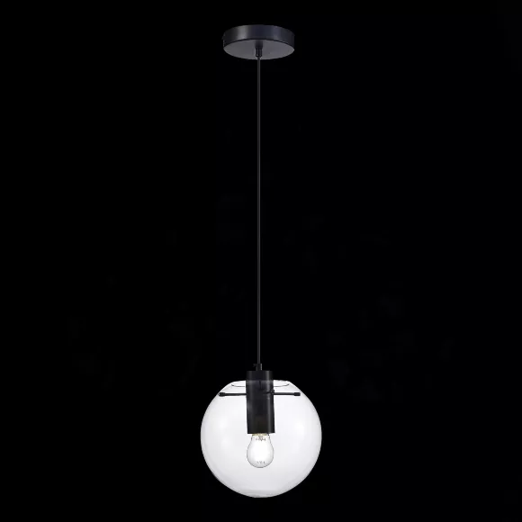 Подвесной светильник ST Luce Noor SL1056.403.01, Черный, Прозрачный, Металл