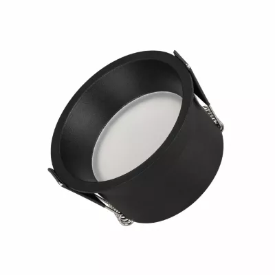 Встраиваемый светильник даунлайт Arlight MS-BREEZE-BUILT-R82-9W Warm2700 (BK, 80 deg, 230V) (IP20 Металл) 054715