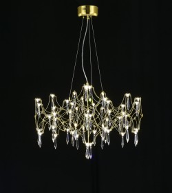 Подвесная люстра с пультом управления Myfar Ileria MR2652-57P-76AP