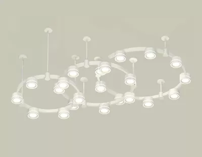 Комплект подвесного светильника Ambrella Light Techno Ring XR92212250 (A9221, A9226, C9241, C9232, C9236, C9231, N8433)