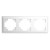 Рамка трехместная Stekker PFR00-7003-01 Катрин 39794