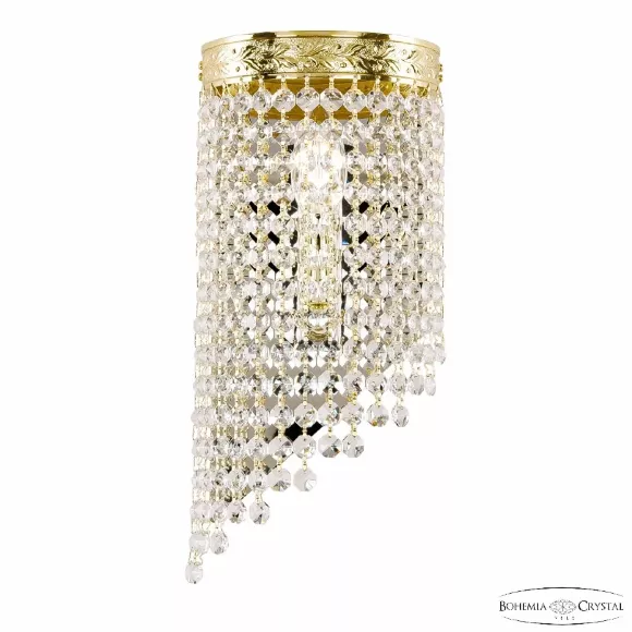 Настенный светильник Bohemia Ivele Crystal 83401BL/15IV-33 G R