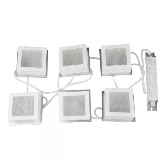 Встраиваемый светодиодный светильник (UL-00007427) Uniel ULP-1010 42W/4000К IP40 Grilyato White KIT06 Встраиваемый светодиодный светильник (UL-00007427) Uniel ULP-1010 42W/4000К IP40 Grilyato White KIT06