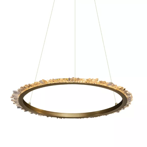 Подвесная люстра Delight Collection Quartz Halo MD20020154-1B satin gold Подвесная люстра Delight Collection Quartz Halo MD20020154-1B satin gold