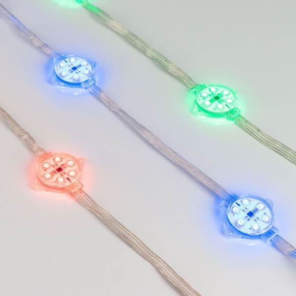 Модуль управляемый Arlight VISOR-SPI-5060-6-24V RGB 120deg (D40x12mm, 1.5W, IP68) 029379