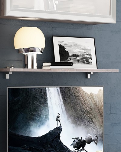 Полка навесная Нобиле ПНО-КнПН-90 MER_PNO-KnPN-90-N