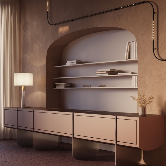 Трековый светильник Maytoni Points C101CL-L500-12W3-6K-BS