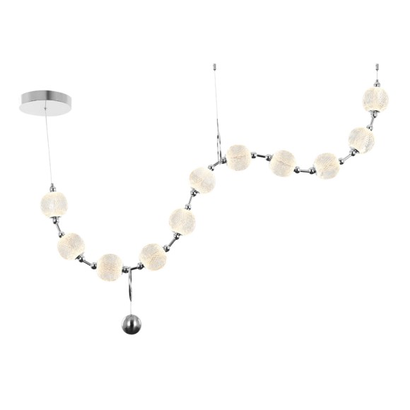 Подвесная светодиодная люстра Delight Collection Elliot Diamante MD20001012-11A chrome