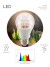 Светодиодная фитолампа для растений Эра ФИТО А60-15W-PFR-E27-GR Б0064527
