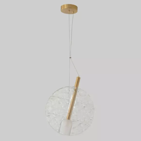 Подвесной светильник Crystal Lux FROZEN SP1 BRASS, Модерн, Латунь Подвесной светильник Crystal Lux FROZEN SP1 BRASS, Модерн, Латунь