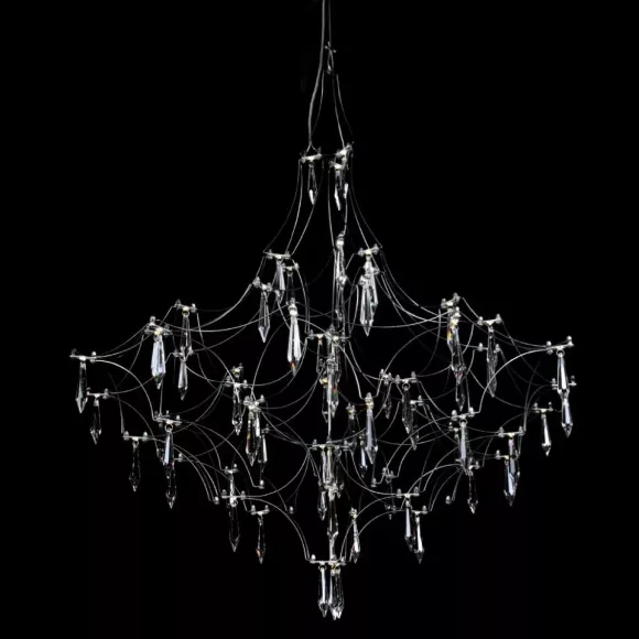 Подвесная люстра Loft IT Mira 10259/800 Silver Asfour Подвесная люстра Loft IT Mira 10259/800 Silver Asfour