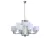 Подвесная люстра Newport 35408+4/C chrome без абажуров М0069062