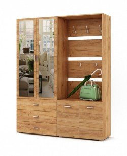 Стенка для прихожей Мартин-2 MAS_PRM-2-DZ